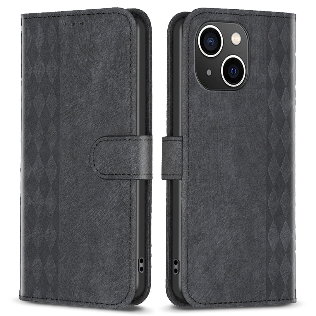 PU Leather Cover for iPhone 13 14 6.1 inch Imprinted Pattern Wallet Adjustable Stand Flip Phone Case PU Leather Cover for iPhone 13 14 6.1 inch Imprinted Pattern Wallet Adjustable Stand Flip Phone Case